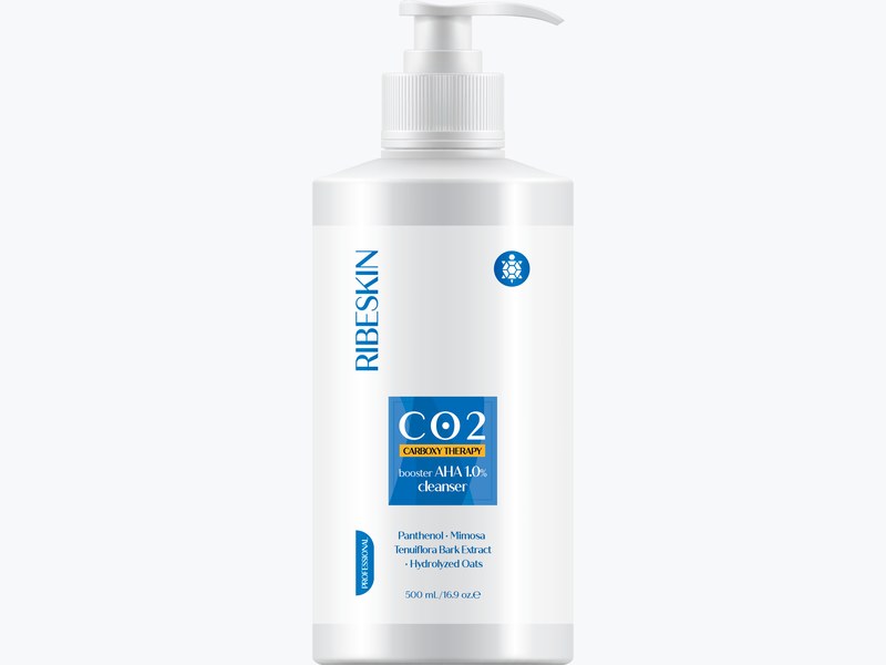 CO2 booster AHA cleanser